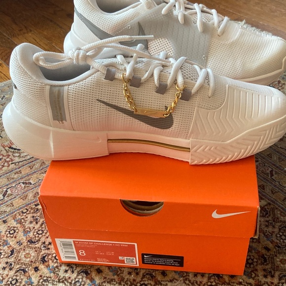 Nike Zoom GP Challenge 1 HC PRM - Men’s 8 Phantom/Metallic Pewter (NEW IN BOX) - Picture 5 of 6